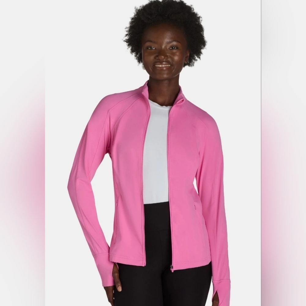 Avia Soft Sculpt Athletic Jacket In Pink Balloon